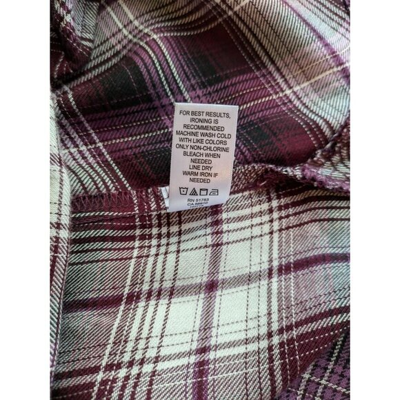 Plaid Button-Up Shirt Dress - Picture 6 of 10